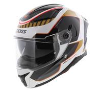 Axxis Panther SV full face helmet Gale A9 gloss gold white black