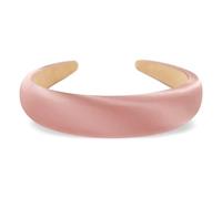 axy Headband made of padded silk fabric in elegant festive colours, beautiful women's headband, hair accessory, hair band, HRK2Ro (dusky pink)