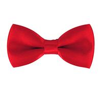 axy KFLI1 Children's Bow Tie, Boy's Bow Tie, Pre-Tied Confirmation Adjustable in Various Colours (Red)