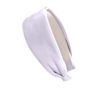 axy Wide Headband with Elegant Satin Look and Subtle Shine Women's Headband Hairband HR10D (Lilac)