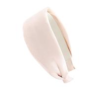axy Wide Headband with Elegant Satin Look and Subtle Shine Women's Headband Hairband HR10D (Pink)