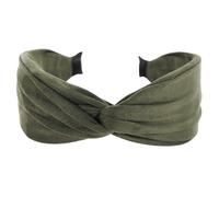 axy Wide Headband with Refined Knot Made of Lightweight Flannel Fabric, Beautiful Women's Headband, Hair Accessories, Hairband, HRD6 (Oliver, Extra Wide)