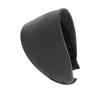 axy Wide Knitted Fabric Headband Beautiful Women's Headband Hair Accessories Hair Band Hair Band HR38A (Dark Grey, Extra Wide)