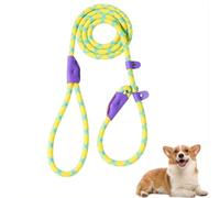 AXYOUCUN Slip Lead Dog Leash Anti Pull Dog Lead with 1.5m Reflective Training Rope Comfortable Strong Rope Leash for Small Medium Large Dogs & Cats