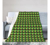 axzttupy Bright Cabbage Print Ultra-Soft Micro Blanket Flannel Throw Blankets Non-Shedding All-Season Comfort