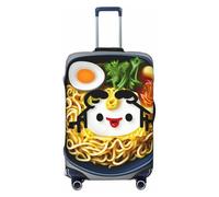 axzttupy Egg Cup Noodle Ramen Print Large Suitcase Cover Fit Almost Any Luggage Personalized Travel Luggage Protector