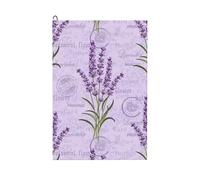 axzttupy Lavender Stamp Print Golf Towel Sports Towel Quick-Dry Towels Gym Yoga Travel Indoor Outdoor Easy Carry