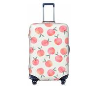 axzttupy Pink Peach Pattern Print Large Suitcase Cover Fit Almost Any Luggage Personalized Travel Luggage Protector