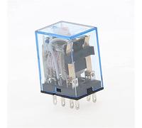 AXZWCEIGZ Relay 1pcs MY2P HH52P MY2NJ Relay Coil General DPDT Micro Mini Electromagnetic Relay Switch with LED AC 110V 220V 380V DC12V 24V 36V(Onecolor)