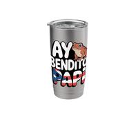 Ay Bendito Papi Coqui Frog Puerto Rico Boricua Puerto Rican Stainless Steel Insulated Tumbler