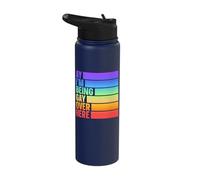 Ay I'm Being Gay Over Here Stainless Steel Insulated Water Bottle