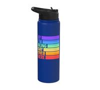 Ay I'm Being Gay Over Here Stainless Steel Insulated Water Bottle