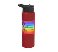 Ay I'm Being Gay Over Here Stainless Steel Insulated Water Bottle