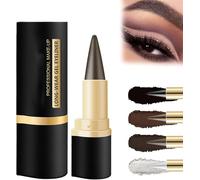 Ay-ky Long Wear Gel Eyeliner,Black Brown Silver Gray Gel Eyeliner Pencil,Long Wear Gel Eyeliner,Smooth Matte Coffee Eye-liner Pencil Tattoo Eyeliner Pen Makeup Eye-liners (03#)