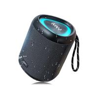 AY Portable Bluetooth Speaker 30W with Light, Wireless Speaker with Powerful Clear Sound, Bluetooth 5.3, IPX7 Waterproof, AUX & TF Card Input, Stereo Pairing, 24H Battery Perfect for Home, Gift Ideas