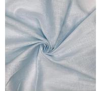 AYA Fashion 100% Premium Cotton Muslin Cheesecloth Fabric Lightweight 65GSM Ideal for Quilting Cloth for Straining Sewing 150cm Wide - Light Blue (Sold by Half Meter)