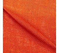 AYA Fashion 10oz Orange Hessian Fabric Plain Burlap Jute Sack Material 220GSM for Gardening Crafts Tote Bags Soft Furnishing 100cm Wide Sold by Half Meter