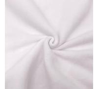 Aya Fashion Plain Anti-Pill Polar Fleece Fabric Super Soft Handle Quick Drying Material 280GSM 60" Wide | Sold by 1 Meter - White