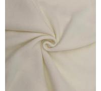 Aya Fashion Plain Anti-Pill Polar Fleece Fabric Super Soft Handle Quick Drying Material 280GSM 60" Wide | Sold by Half Meter - Cream