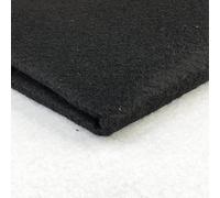 AYA Fashion Premium Acrylic Felt Fabric Ideal for DIY Art n Craft Sewing Polyester Designer Material 150cm Wide - Black (Sold by 1 Meter)