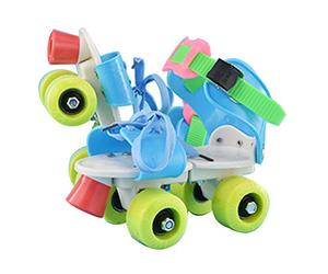 Ayaaa Roller skates children adjustable 4 wheel skate shoes, inline skates ice skates chrome ball bearings fitness shoes inline skates for girls boys beginners