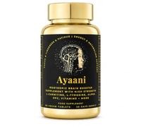 Ayaani Focus | 30-Ingredient Nootropic Brain Supplement | Alpha GPC, Phosphatidylserine, L-Theanine & Ginkgo Biloba | Mental Clarity, Focus & Memory Support | Caffeine-Free | Vegan | 60 Tablets
