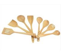 AYAANS Premium Wooden Spoon Utensils Set of 8 Multipurpose Handcrafted And Burning finish Polished Great for Cooking and dry cooking (AC-5465)