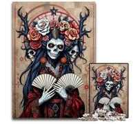 Ayakashi Yokai Supernatural Soul Catcher Jigsaw Puzzles for Adults 1000 Piece Impossible Jigsaw Puzzles for Adults Brain Teaser Adult Game Family Interactive Activity 1000 PCS(38x26cm)