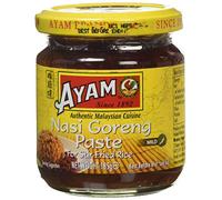 Ayam Nasi Goreng Paste 100 Natural Ingredients Fried Rice Asian Authentic Flavour Medium Spicy Easy and Quick Home Cooking DairyFree NonGMO No MSG No Preservatives 185g
