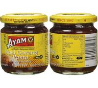 Ayam Nasi Goreng Paste - Authentic Indonesian Fried Rice Sauce, Medium Spicy, Ready-to-Cook, Dairy-Free, Non-GMO, No MSG, No Preservatives - 185g x 2 Packs