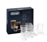 De'Longhi DLSC326 Double Wall Hot & Cold Collection Glasses Pack of 6