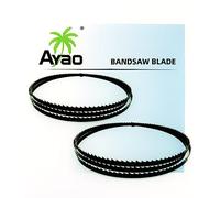 AYAO 62 Inch X 1/4 Inch X 6TPI Band Saw Blade, 2-Pack