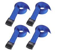 Ayaport Adjustable Lashing Straps with Buckles 0.75" x 2', 4 Pack