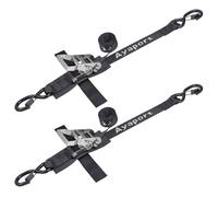 Ayaport Boat Tie Down Straps to Trailer (Stainless Steel Ratchet) 5 Feet, 4400lbs Break Strength Heavy Duty Ratchet Boats Straps, Boat Transom Trailer Accessories for Boating Safety