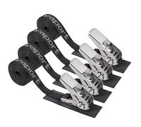 Ayaport Stainless Steel Ratchet Tie Down Straps Endless 8' Heavy Duty Boat Tie Downs Boat Accessories Pack of 4 (4, 1" x 8') …