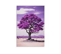 AYAROS Lonely Tree Printed Canvas Posters Modern Fantastic Beautiful Plant Wall Decor Suitable for Living Rooms Bedroom