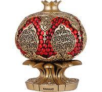Ayat Al Kursi Luxury Red Dimonds Ornament Gold Colour 10x10x13cm