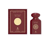 Ayat Perfume Gems Of Ayat Red Amber 100ml - Arabic Fragrance for Women - Oriental Oud Made and Designed in Dubai - Notes of Bergamot, Jasmine, Musk and Vanilla