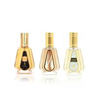 Ayat Perfumes - 3 Perfume Gift Set - Eau de Parfum Jumrah, Ombre & Choco Musk - 3x50ml - Unisex - Oriental Dubai Fragrance - Long Lasting - Gift Idea