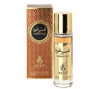 Ayat Perfumes Amber Oud-30ml Spray | Unisex Luxury Oud Perfume for Men & Women | Long-Lasting Amber Oud Fragrance with Bergamot, Vanilla & Musk