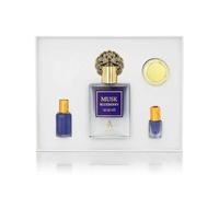 Ayat Perfumes Musk Blueberry Eau de Parfum Gift Set - Unisex Luxury Fragrance Box Set with Eau de Parfum, Musk, Perfumed Oils & Scented Cream- Fruity Floral Perfume for Men & Women