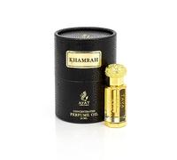 AYAT PERFUMES - Musk Fragrance Oil Khamrah Attar Fragrance Extract Alcohol-free 12ml - Arabian Fragrance Oriental Fragrance for Women & Men Long Lasting - Pretty Bottle Made in Dubai