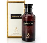 AYAT PERFUMES - Ombre Black Eau de Parfum 100ml - Unisex Oriental Fragrance with Benzoin, Raspberry, Oud Wood & Incense - Dubai Perfume for Men and Women, Long-Lasting Luxury Scent