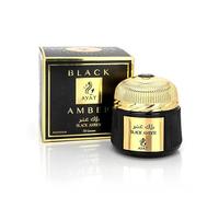 AYAT PERFUMES - Oriental Incense 70g Dubai Mood Fragrance - Bakhoor Bakhoor Home or Office Made in Dubai (Black Amber)