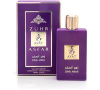 Ayat Perfumes Zuhr Asfar Eau de Parfum - 100ml | Luxurious Oud Perfume for Women | Arabic Long-Lasting Perfume with Rose, Cinnamon & Vanilla