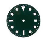 AYAUPGVQVC Watch Accessories 28.5 Mm Date Window Dial Compatible With ETA 2824 2836 Compatible With MIYOTA 8215 821A DG 2813 Self-winding Movement Watch dial(Green)