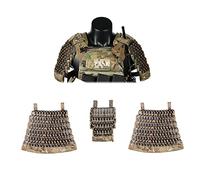 AYAY Samurai Tactical Armour Complete Set - Includes 2 x Shoulder Pads + 1 x Groin Pad + 2 x Skirt Protection (without Vest)