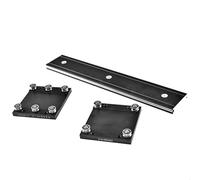 AYAZER 1pc Roller linear guide rail OSGR10 300 400 500 600 700 800 900 1000 1100mm+1pc OSGB10 wheel block slider carrige for 3D Printer(1pc OSGB10-4UU,300mm)