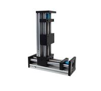 AYAZER GGP High Precision Linear Module 1-Piece Ball Screw Sliding Table Dual Optical Axis 1204/1605/1610 For 3D Printer CNC(Effective 50mm,1605 without motor)