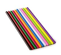 AYAZER Multicolor Hot melt glue sticks 11mm green Strong Viscosity Glue for gun 7mm × 200mm Blue diy tools 11Pcs (Color : Mixed colors, Size : 7X200MM)